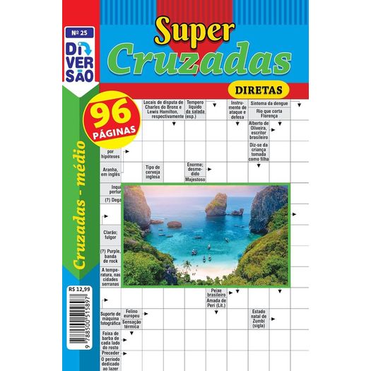 super cruzadas diretas - nível médio 25 super cruzadas diretas - nível médio 25