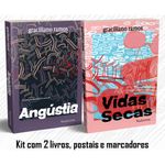 graciliano ramos - kit com 2 livros e brindes