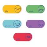 marcador de página adesivo index colorjoy com 5 blocos 20 folhas marcador de página adesivo index colorjoy com 5 blocos 20 folhas