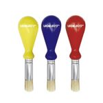 pincel ergonômico color joy 3 unidades pincel ergonômico color joy 3 unidades