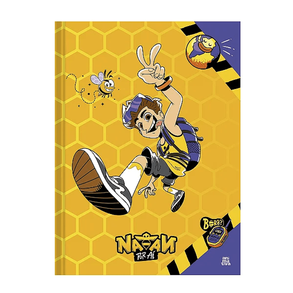 Caderno Brochurão 80 Folhas Capa Dura Natan Por Aí Animativa ...