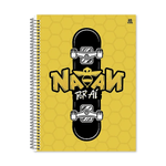 caderno universitário 1x1 80 folhas capa dura natan por aí caderno universitário 1x1 80 folhas capa dura natan por aí