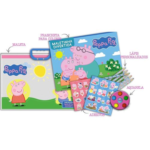 peppa pig maletinha divertida