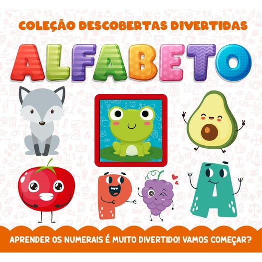 coleção descobertas divertidas - alfabeto coleção descobertas divertidas - alfabeto