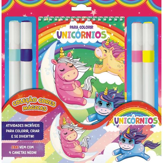 coleção cores mágicas - unicórnios coleção cores mágicas - unicórnios