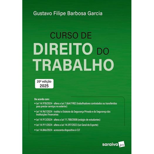 curso de direito do trabalho - garcia curso de direito do trabalho - garcia