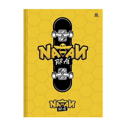 caderno brochurão 80 folhas capa dura natan por aí animativa caderno brochurão 80 folhas capa dura natan por aí animativa
