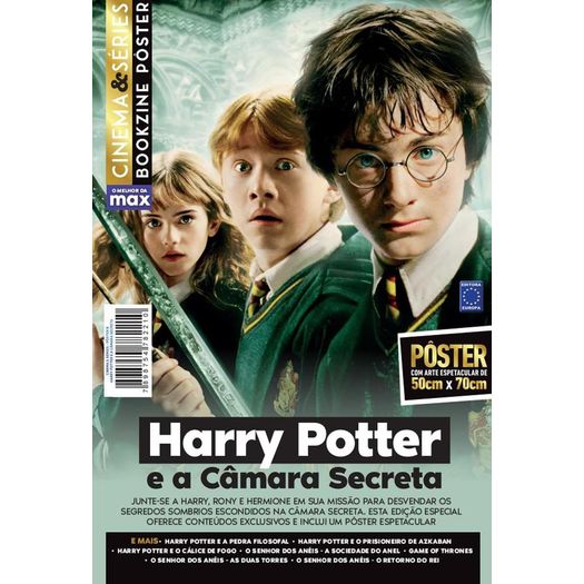 superpôster cinema e séries - harry potter e a câmara secreta