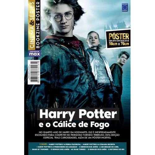 superpôster cinema e séries - harry potter e o cálice de fogo