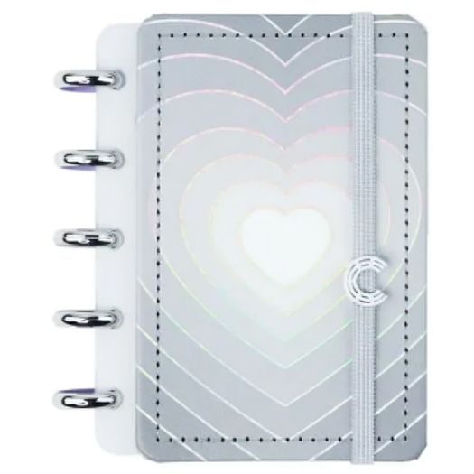 caderno inteligente 50 folhas pequeno grey love inteligine caderno inteligente 50 folhas pequeno grey love inteligine