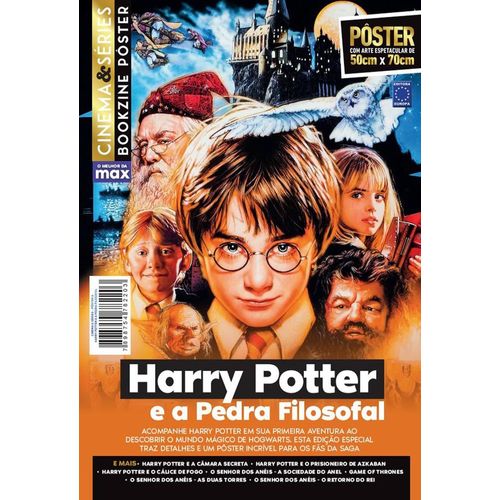 superpôster cinema e séries - harry potter e a pedra filosofal