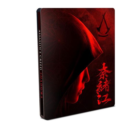assassins creed shadows + brinde steelbook - ps5 (exclusivo pré-venda)