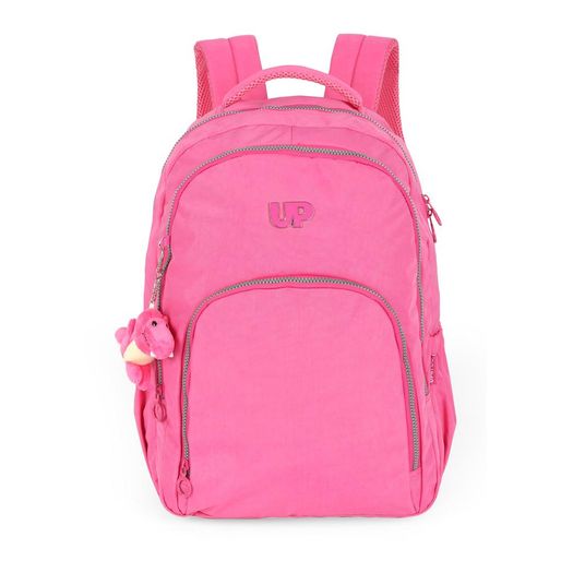 mochila com alça up4you crinkle rosa pink mochila com alça up4you crinkle rosa pink