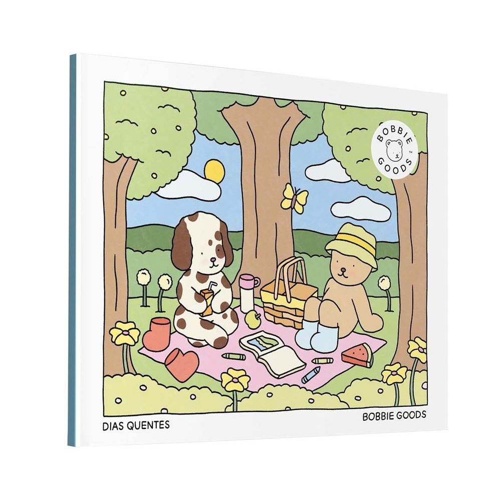 Dias Quentes - Livro De Colorir Oficial Bobbie Goods - Livrarias Curitiba