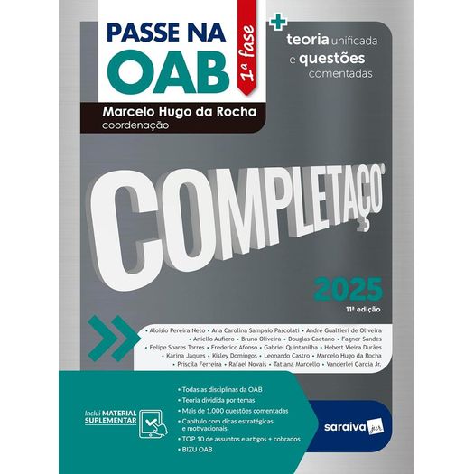completaço - passe na oab - 1 fase completaço - passe na oab - 1 fase