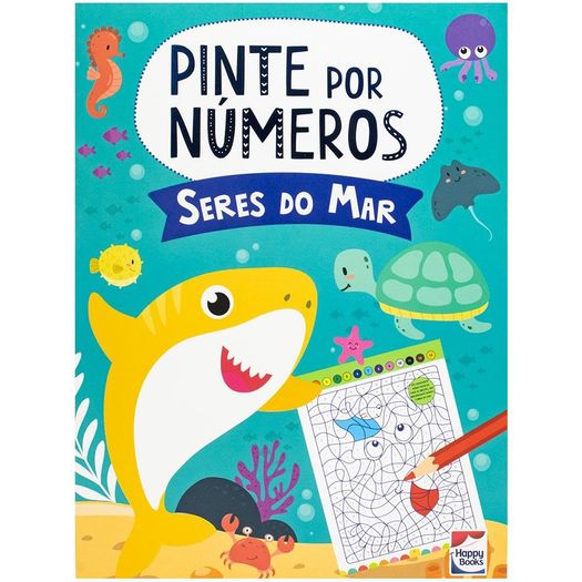 pinte por números: seres do mar pinte por números: seres do mar