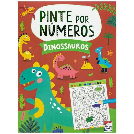 pinte por números: dinossauros pinte por números: dinossauros