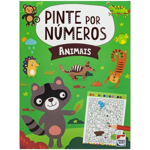pinte por números: animais pinte por números: animais