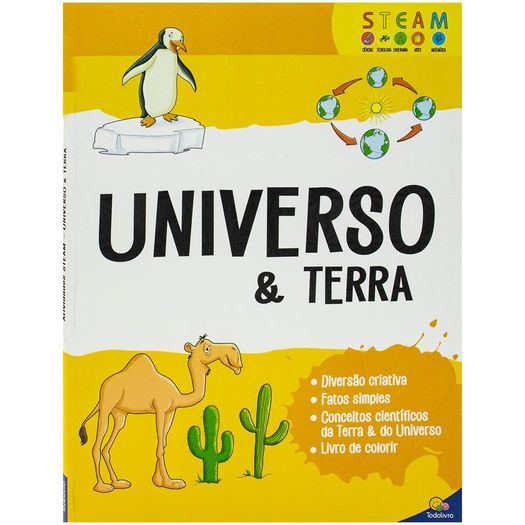 livro de colorir infantil - universo e terra livro de colorir infantil - universo e terra