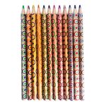 lapis de cor multi cores arco-íris 12 unidades fofy lapis de cor multi cores arco-íris 12 unidades fofy