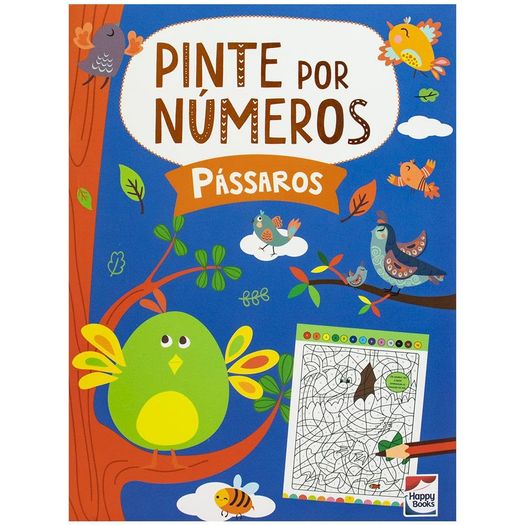 pinte por números: pássaros pinte por números: pássaros