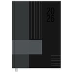 agenda 2026 diária executiva modena preta agenda 2026 diária executiva modena preta