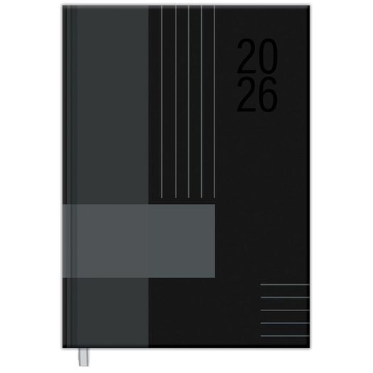 agenda 2026 diária executiva modena preta agenda 2026 diária executiva modena preta