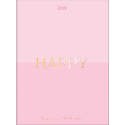 caderno brochurão happy 48 folhas capa dura caderno brochurão happy 48 folhas capa dura
