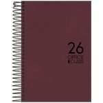 agenda 2026 diária executiva office class espiral