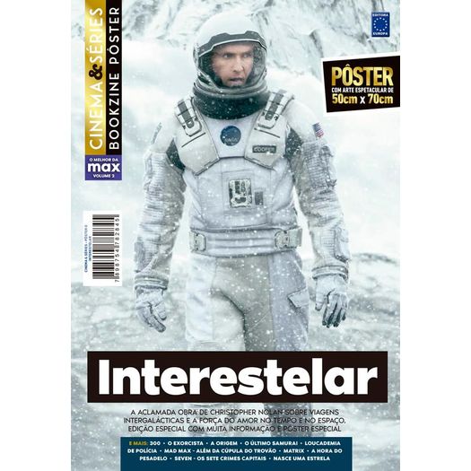 superpôster cinema e séries - interestelar