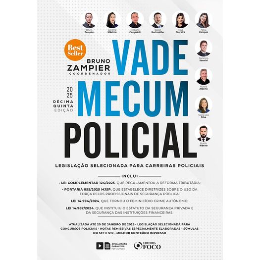 vade mecum policial 2025