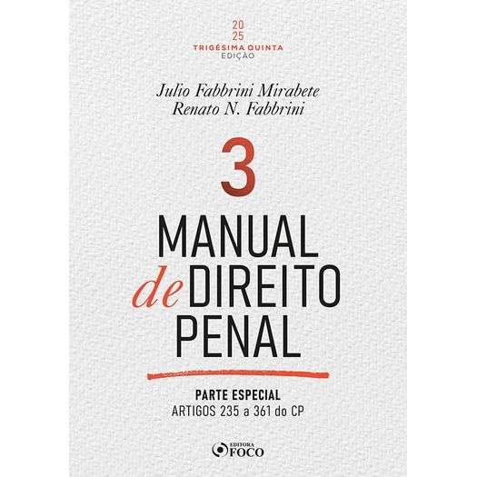 manual de direito penal - parte especial 3