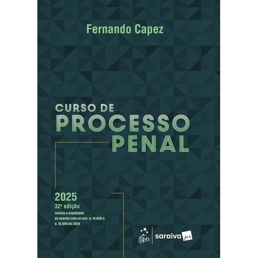 curso de processo penal - capez curso de processo penal - capez