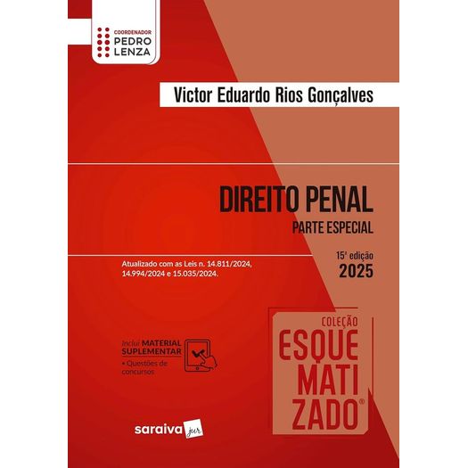 coleção esquematizado - direito penal - parte especial coleção esquematizado - direito penal - parte especial