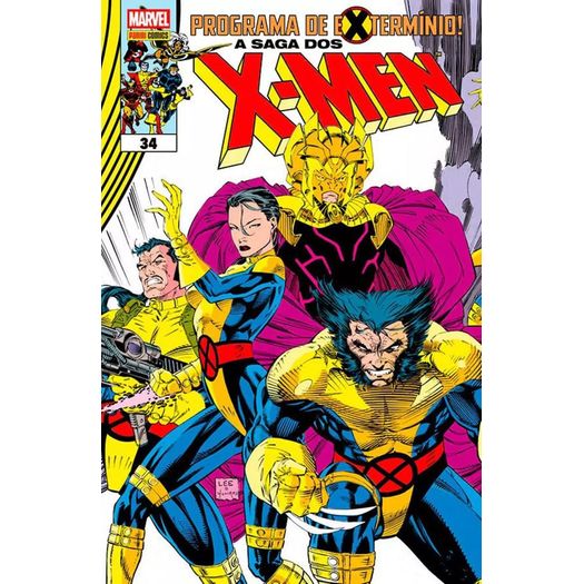 a saga dos x-men 34 a saga dos x-men 34