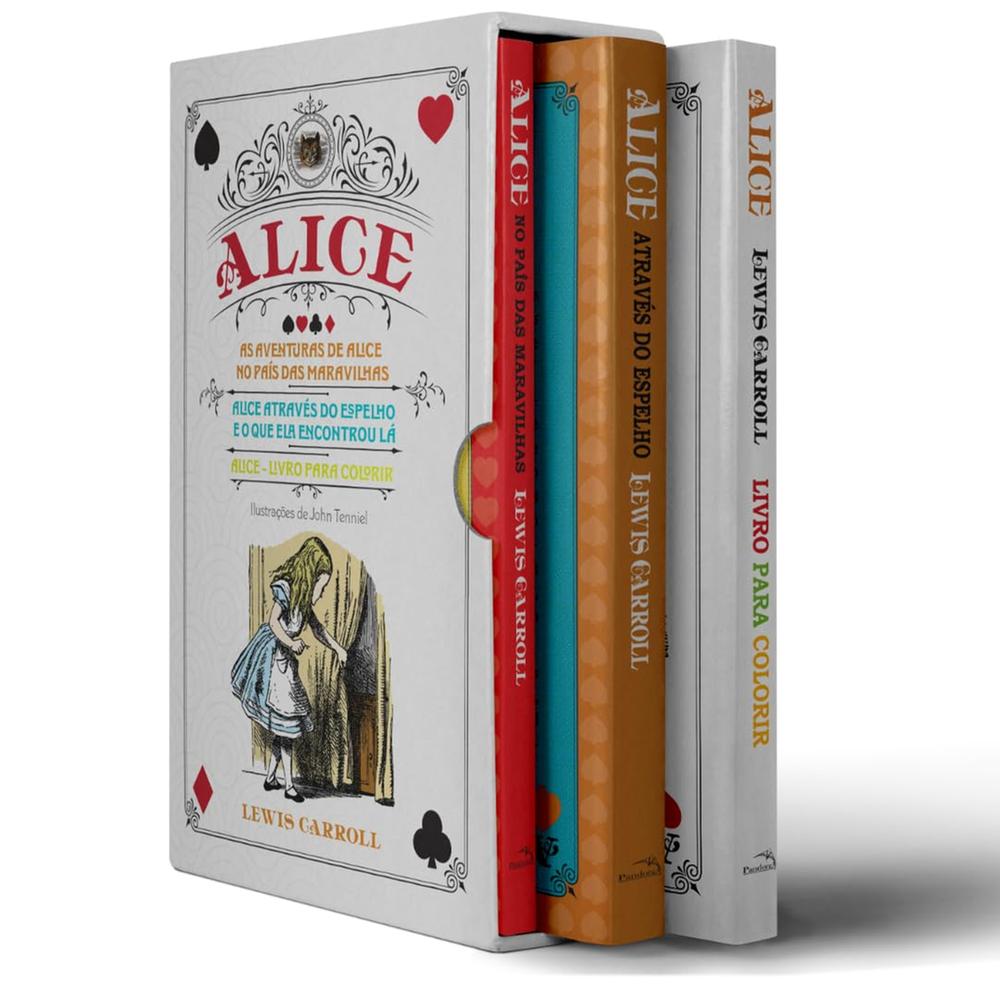Box Alice No Pais Das Maravilhas - Livrarias Curitiba