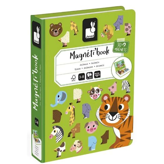 livro magnético animais na floresta livro magnético animais na floresta
