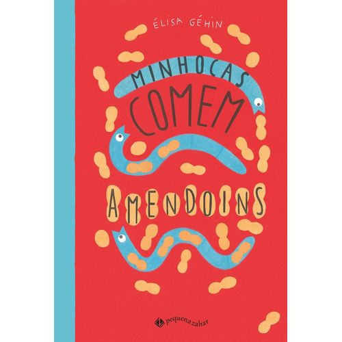 minhocas comem amendoins