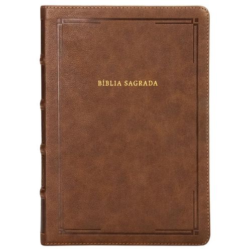 bíblia nvi referência, capa barroca