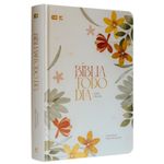 bíblia todo dia letra grande capa floral bíblia todo dia letra grande capa floral