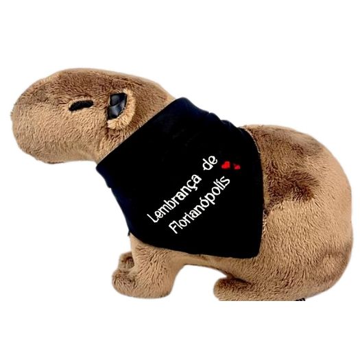 pelúcia capivara lembrança de florianópolis pelúcia capivara lembrança de florianópolis