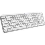 teclado mx keys s cinza claro us - logitech