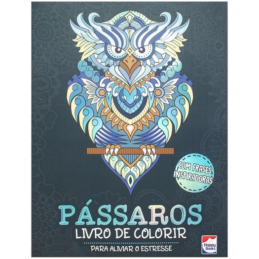 colorir e imaginar: pássaros
