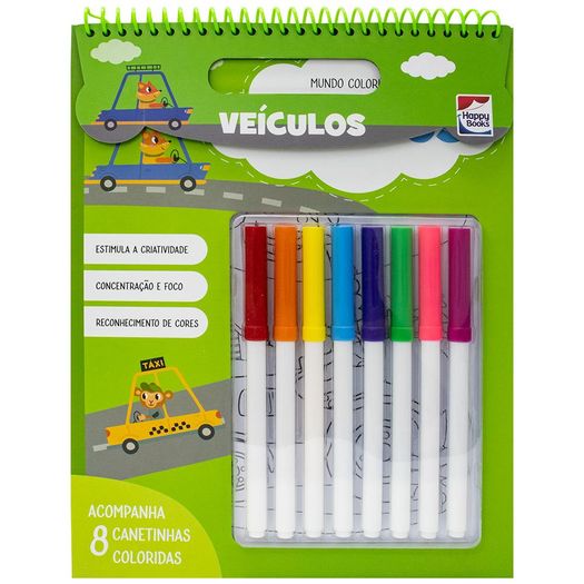 mundo colorido: veículos