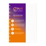 refil para caderno disco quadriculado grande 50 folhas refil para caderno disco quadriculado grande 50 folhas