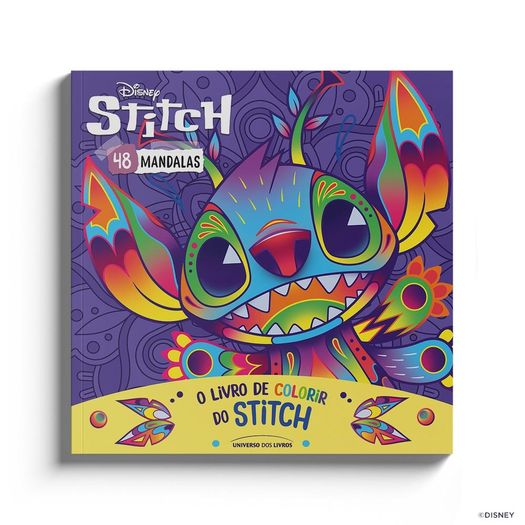 o livro de colorir do stitch