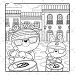 carnaval dos superfofos: livro de colorir aconchegante carnaval dos superfofos: livro de colorir aconchegante