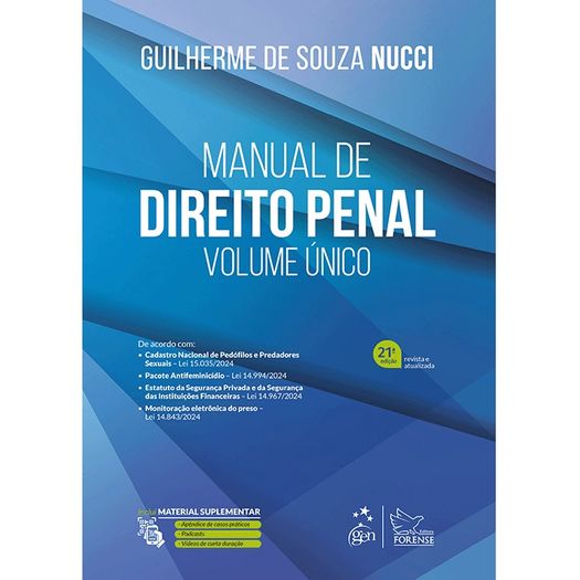 manual de direito penal manual de direito penal