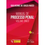 manual de processo penal - volume único