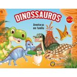 livro com pop-up - dinossauros - aventura em família